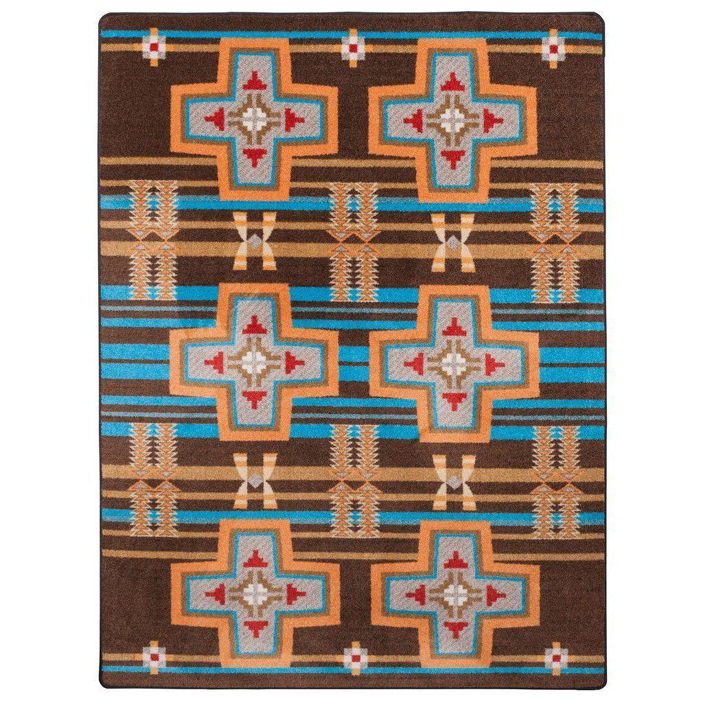 Rio Grande Rug – Desert Rust – cabin lodge area rug