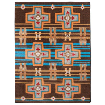 Rio Grande Rug – Desert Rust – cabin lodge area rug