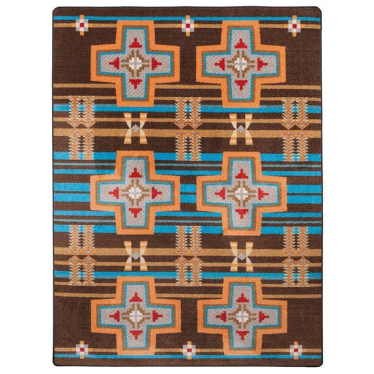 Rio Grande Rug – Desert Rust – cabin lodge area rug