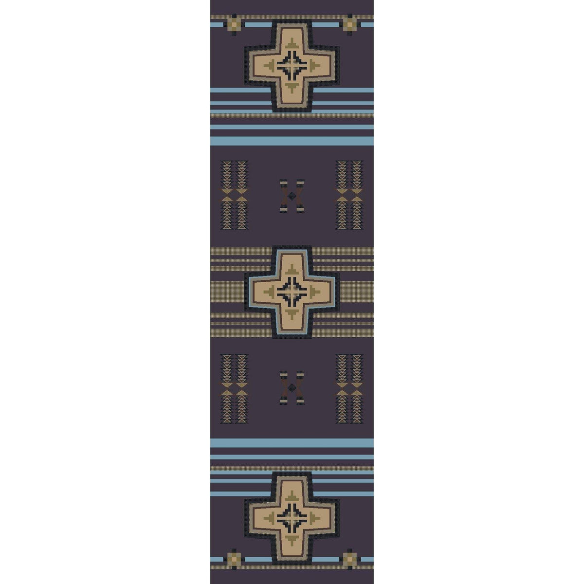 Rio Grande Rug – Night Sky – detail view