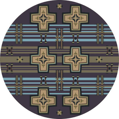 Rio Grande Rug – Night Sky – room setting