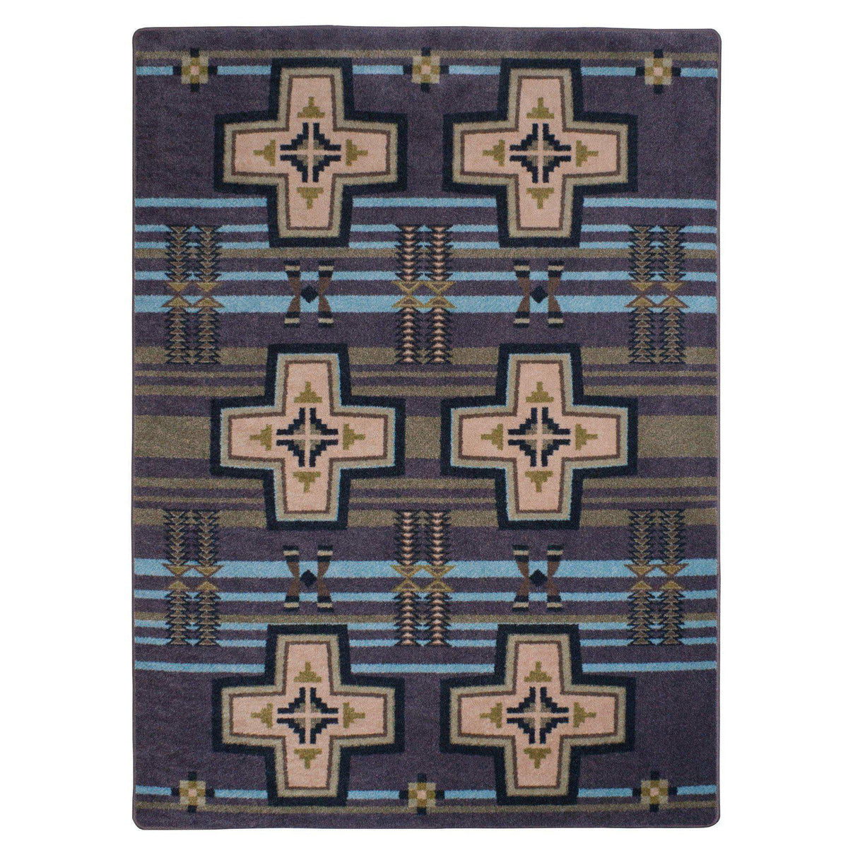 Rio Grande Rug – Night Sky – cabin lodge area rug