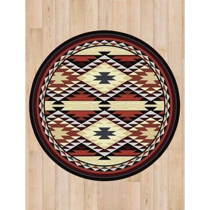 Rio Grande Rug – Rust – room setting