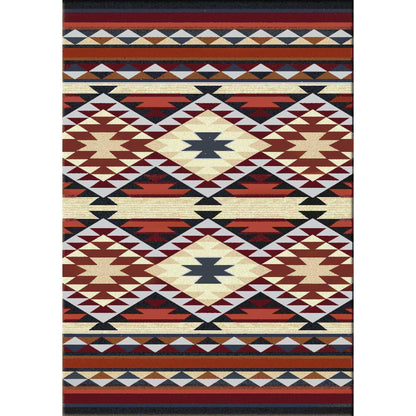 Rio Grande Rug – Rust – cabin lodge area rug