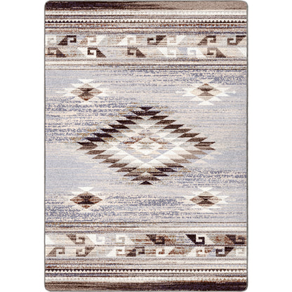River Crossing Rug – Natural – cabin lodge area rug