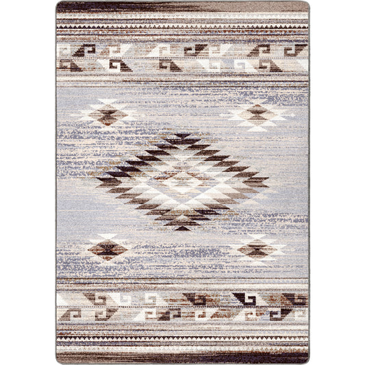 River Crossing Rug – Natural – cabin lodge area rug