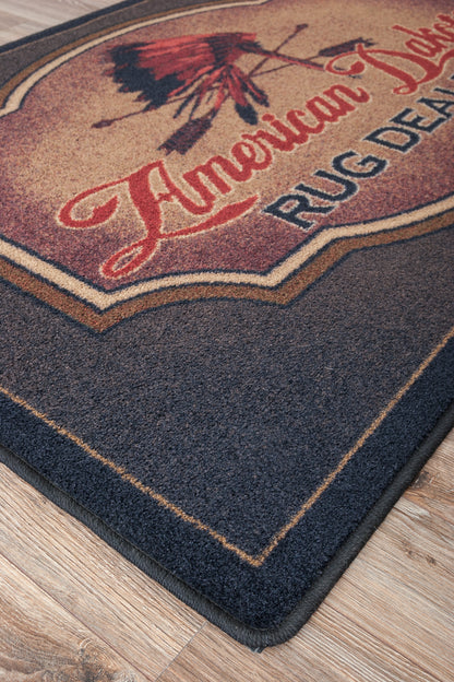 Rug Dealer | Brown – room setting