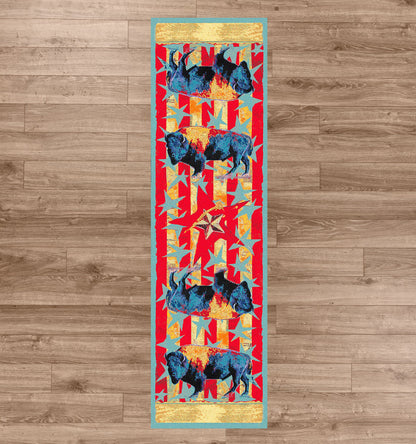 Ruiz Buffalo Stars & Stripes Rug – Liberty – lifestyle