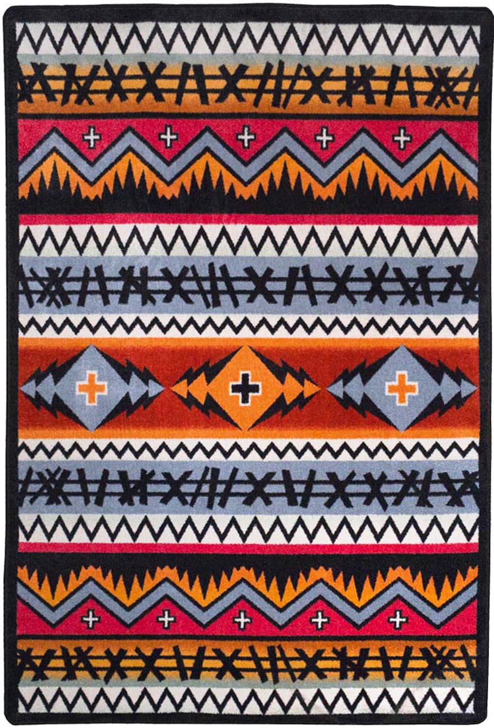 Captain Rug – Pumpkin Spice – cabin lodge area rug