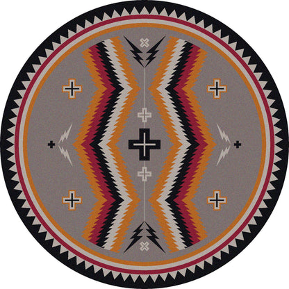 Fury Peaks Rug – Black Frame – lifestyle