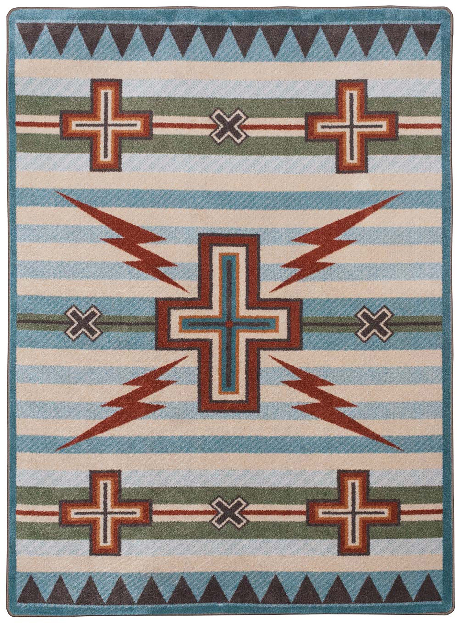 Tempest Rug – Antique – cabin lodge area rug