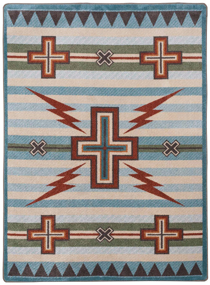 Tempest Rug – Antique – cabin lodge area rug