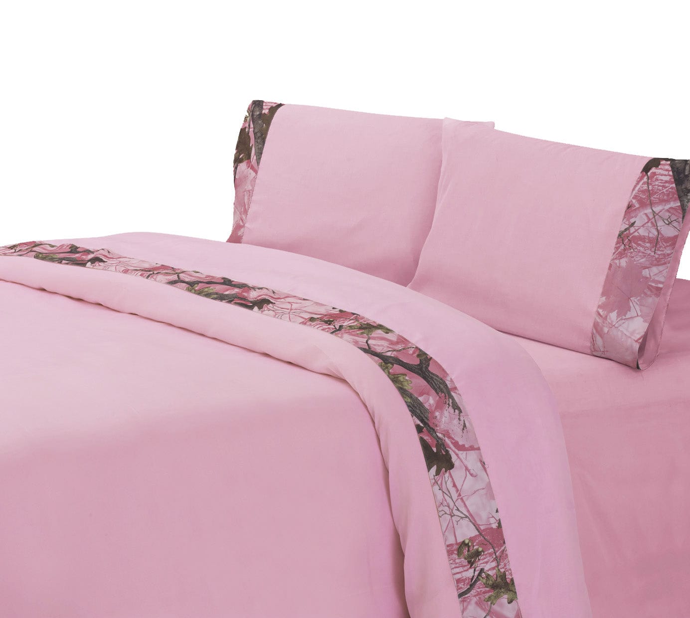 Camo Pink Sheet Set, 3 Pc