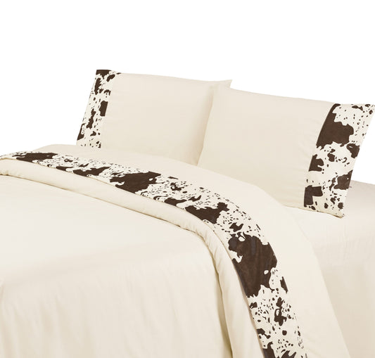 350TC Cowhide Sheet Set, 3 Pc