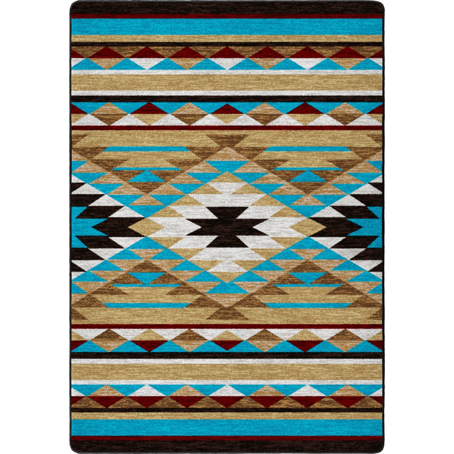 Sallisaw OKA Rug – Mesa Tan – cabin lodge area rug
