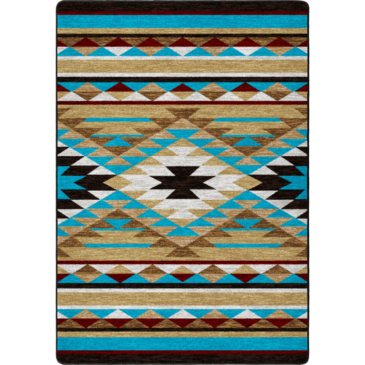 Sallisaw OKA Rug – Mesa Tan – cabin lodge area rug
