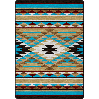 Sallisaw OKA Rug – Mesa Tan – cabin lodge area rug