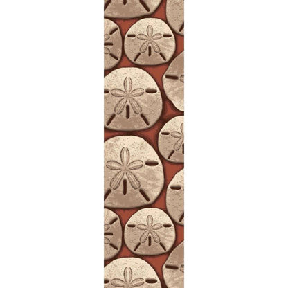 Sand Dollar Rug – Coral – detail view