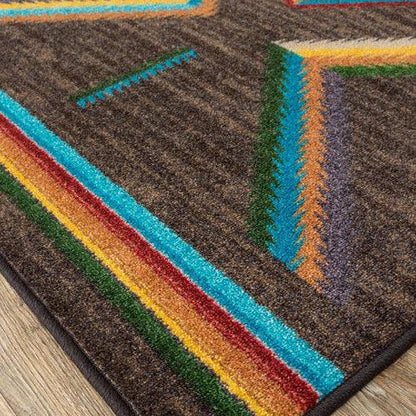 Sand Glass Rug – Bright – detail view