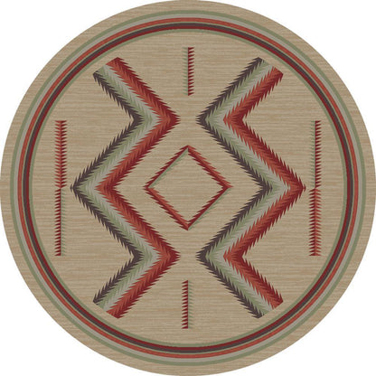 Sand Glass Rug – Fall – room setting