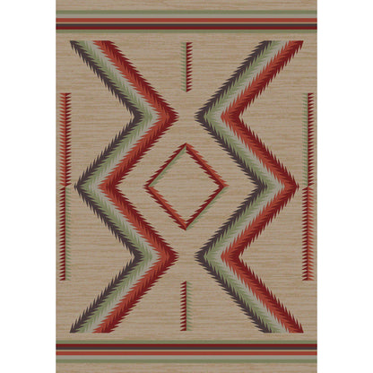 Sand Glass Rug – Fall – cabin lodge area rug