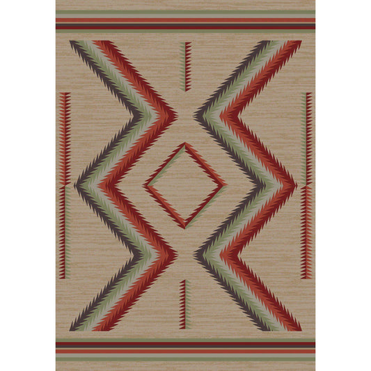 Sand Glass - Fall-CabinRugs Southwestern Rugs Wildlife Rugs Lodge Rugs Aztec RugsSouthwest Rugs