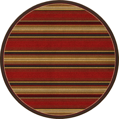Santa Fe Stripe Rug – Multi – pattern detail