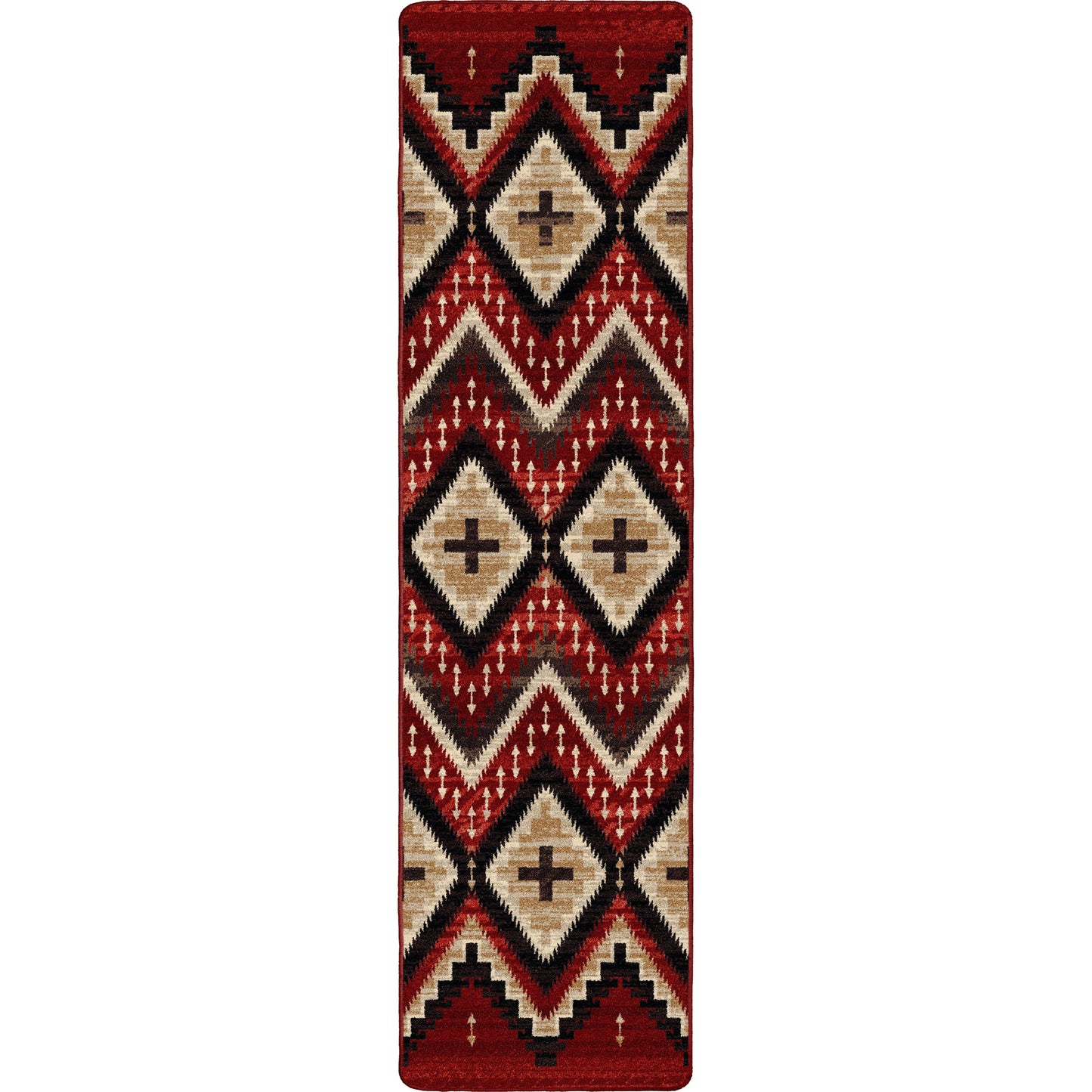Seeker Rug – Fire Brick – alternate view