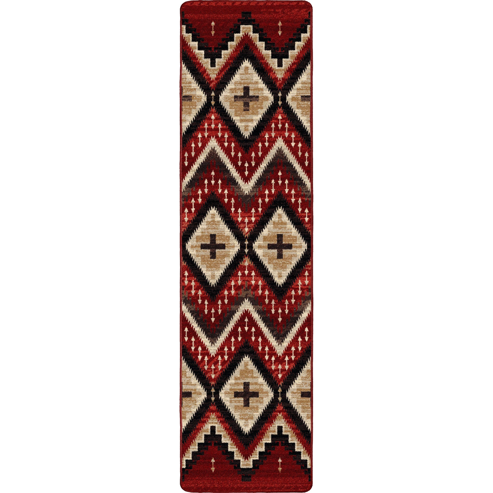 Seeker Rug – Fire Brick – alternate view