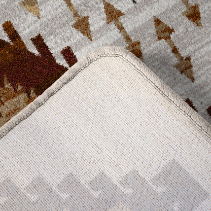 Seeker Rug – Flaxen – room setting