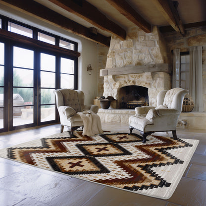 Seeker Rug – Flaxen – detail view