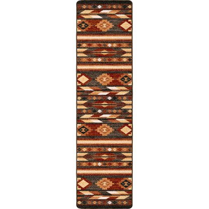 Shadows Rug – Red Rock – alternate view