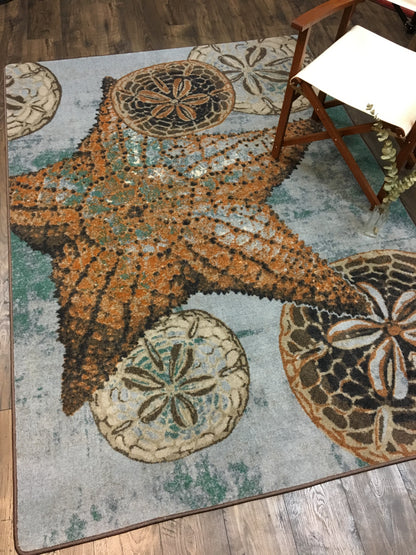 Shore Thing Rug – Mineral – detail view