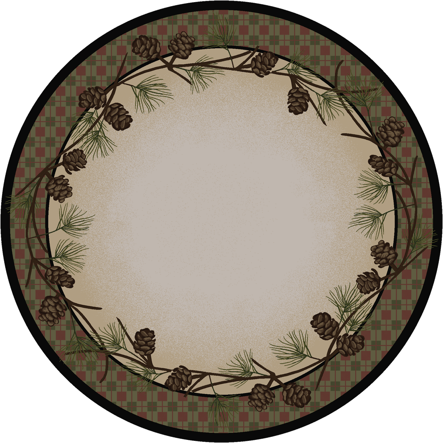 Simple Pines Rug – Natural – room setting