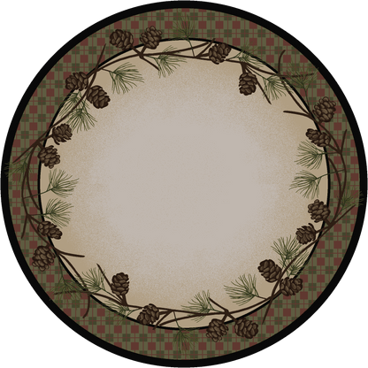 Simple Pines Rug – Natural – room setting
