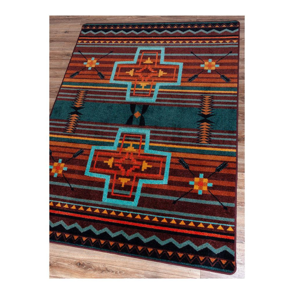 Southwest Abrazos Rug – Sunset – alternate view