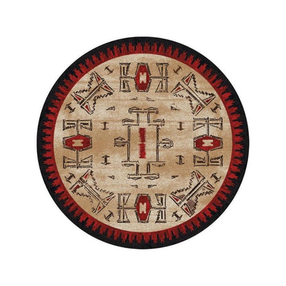 Southwest Ancients OKA Rug – Red – room setting