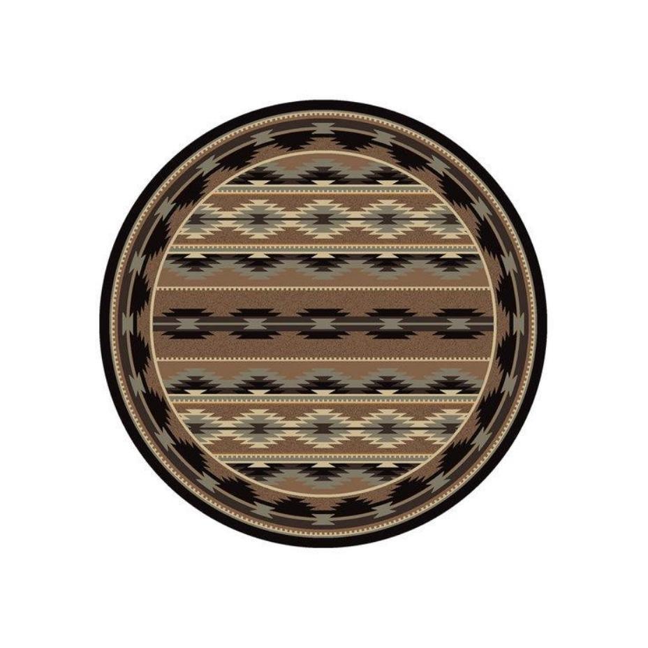 Southwest Medicine Rug – Light – room setting
