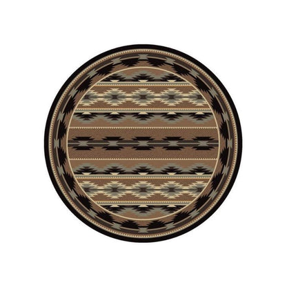 Southwest Medicine Rug – Light – room setting