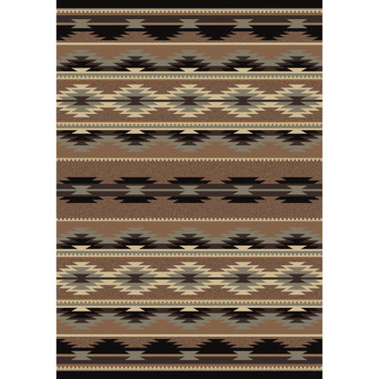 Southwest Medicine Rug – Light – cabin lodge area rug