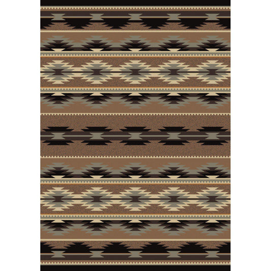 Southwest Medicine Rug – Light – cabin lodge area rug