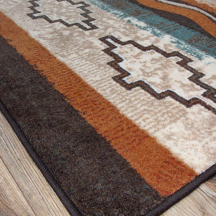 Southwest Memories Rug – Buckskin – detail view