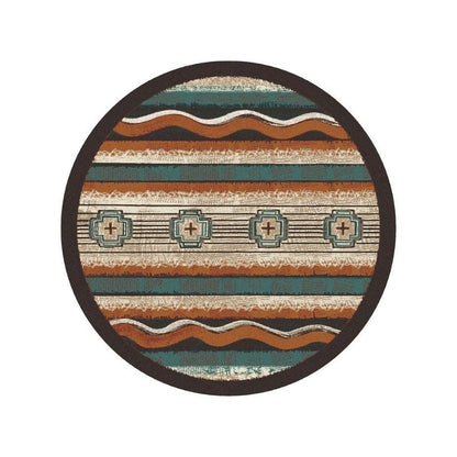 Southwest Memories Rug – Buckskin – close up