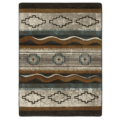 Southwest Memories Rug – Buckskin – cabin lodge area rug
