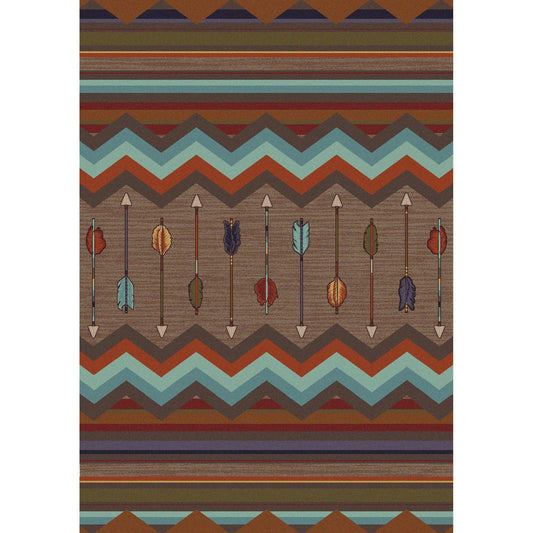 Southwest Rainbow Rug – Rainbow – cabin lodge area rug