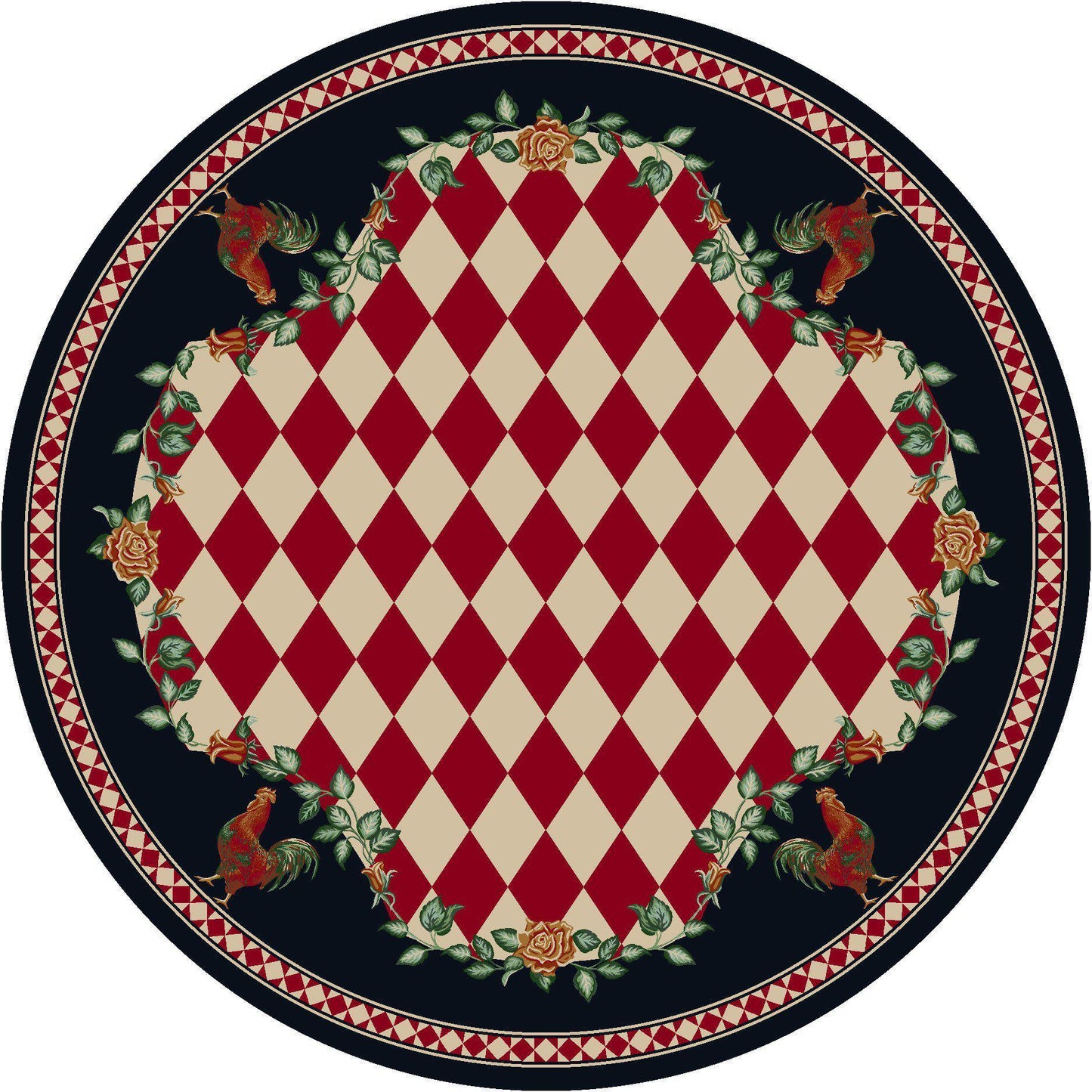 Southwestern Farm - Natural-CabinRugs Southwestern Rugs Wildlife Rugs Lodge Rugs Aztec RugsSouthwest Rugs