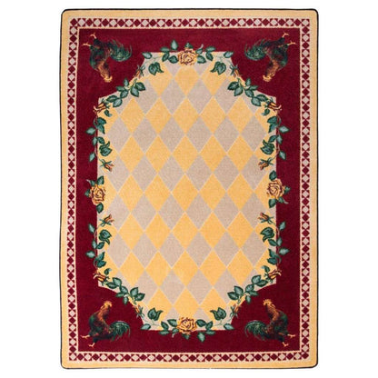 Southwestern Farm Rug – Yellow – cabin lodge area rug