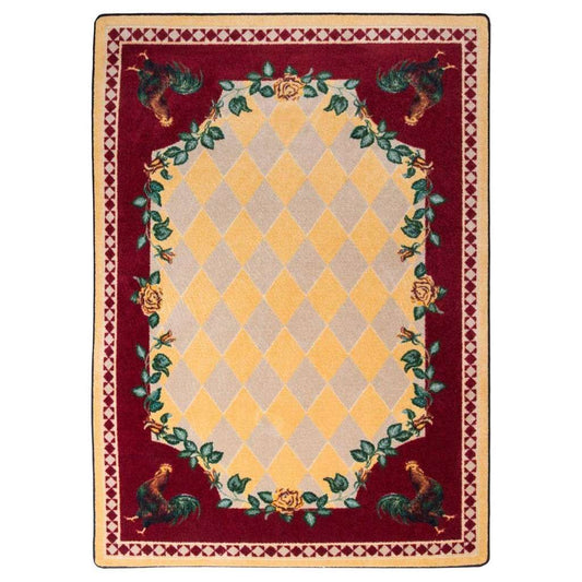 SouthWestern Farm - Yellow-CabinRugs Southwestern Rugs Wildlife Rugs Lodge Rugs Aztec RugsSouthwest Rugs