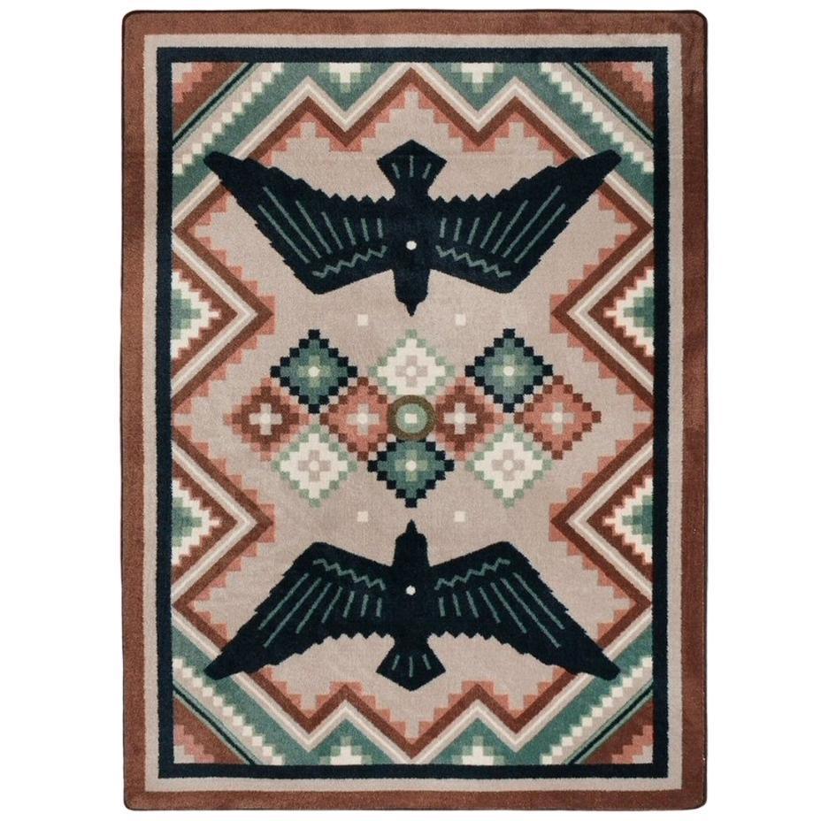 Spirit Dance Rug – Multi – room setting