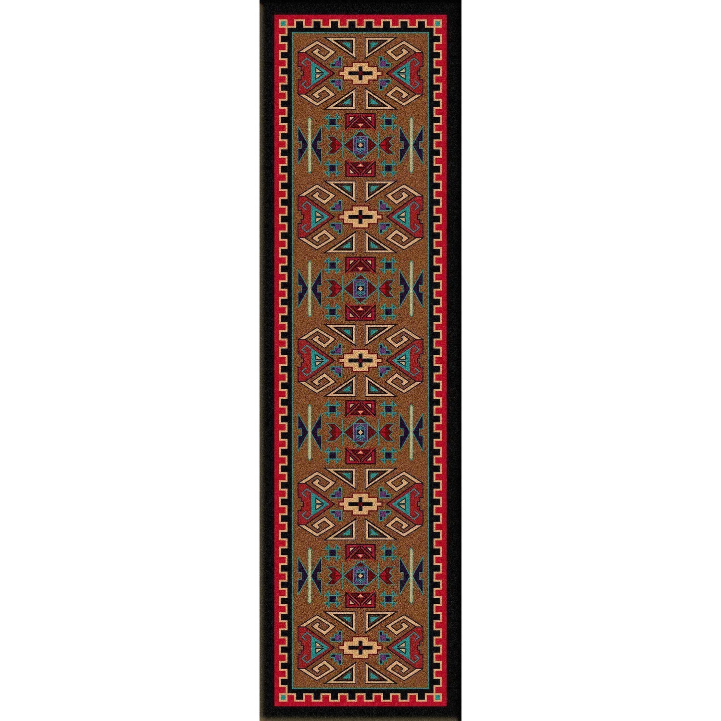 Steppe Rams Rug – Bright – detail view